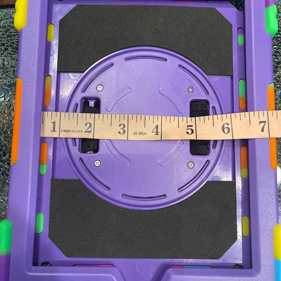 Ipad 5th/6th Generation multicolor Silicone and Hard Cover  9.7” - Picture 10 of 16